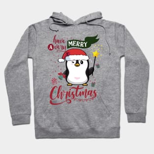 Have A Very Merry christmas cute penguin xmas Hoodie